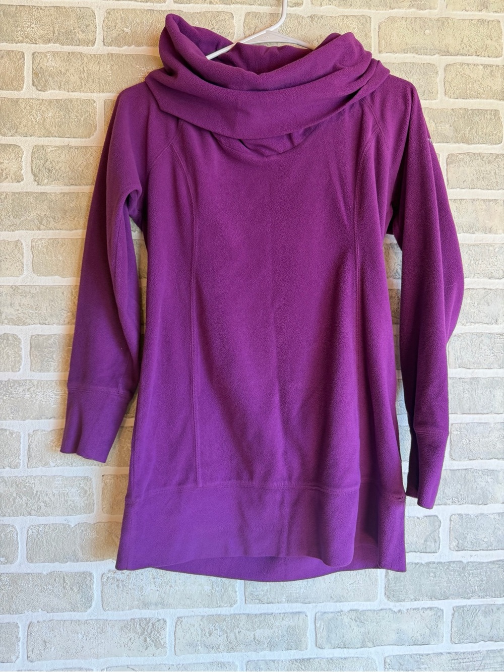 Women's Columbia Purple Cowl Neck Sweater Tunic